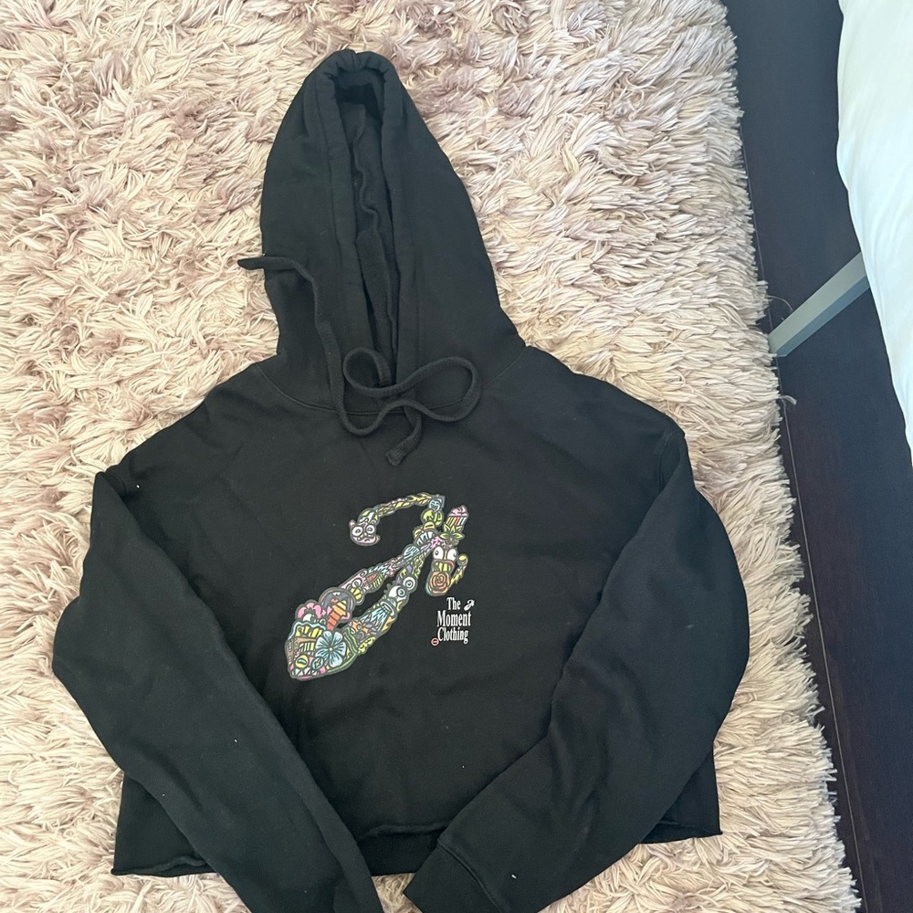 Crop top hoodie